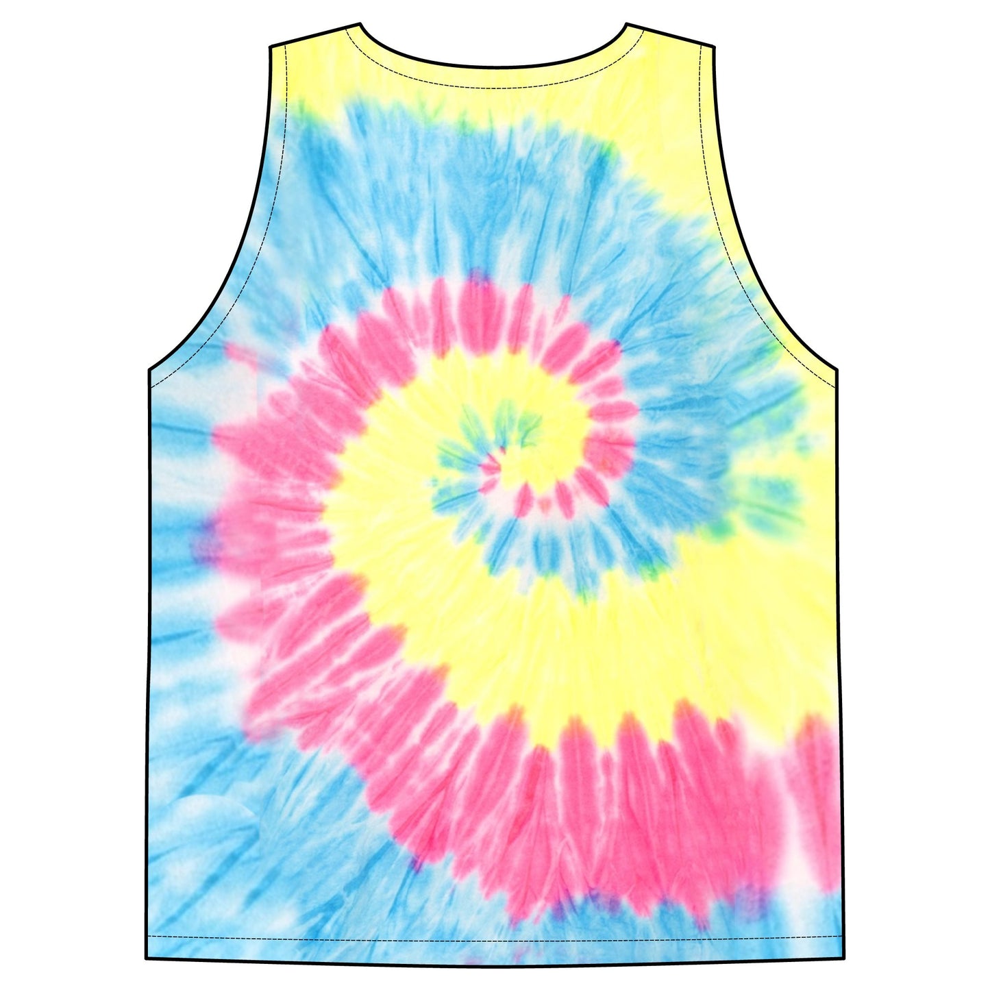 Unisex Tie-Dye Tank Top