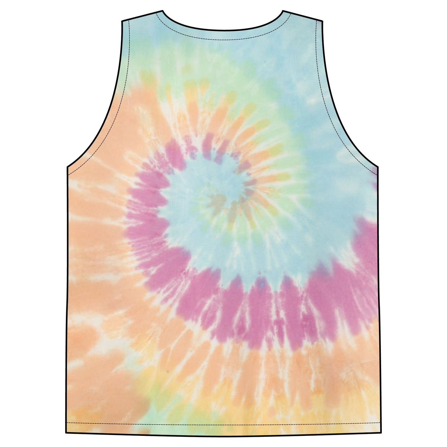 Unisex Tie-Dye Tank Top